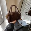 Super Popular Nicho High-End Casual Fosco Moda Retro Bolsa de Ombro Único Transversal Bolsa Almofada Bolsa de Boliche Tendência