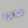Botones de flor de plástico al por mayor desde la fuente, lindos botones para abrigos y camisas de ropa infantil, botones de flor coloridos para suéteres