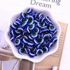 6/8 / 10mm Blue Evil Eye Resina Spacer Beads Jóias Fazendo DIY Bracelet Beads
