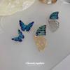 Moda Personalidad Moda Nacional Diamante Hueco Color Mariposa Broche Temperamento Sentido del Diseño Accesorios Dulce Ciber Celebridad Ropa para Mujeres