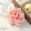 Série de cores macaron tecido macio acessórios semi-acabados seda brilhante chiffon rosa DIY feito à mão acessórios para roupas