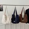 Bolsa de Tote de Lunares Estilo Francés 2025 Nueva Versión Coreana Bolso de Hombro, Estilo Perezoso Ins, Lindo Bolso de Hombro Japonés de Gran Capacidad