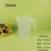 Vaso de Plástico con Asa del Fabricante en Stock, Taza Medidora de Laboratorio de Polipropileno de Gran Capacidad con Escala