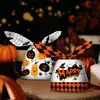 Bolsa de plástico para empaque de Halloween transfronteriza, bolsa para dulces de orejas de conejo y calabaza, bolsa para snacks, bolsa para galletas de repostería, bolsa de regalo