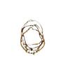 Pulsera Retro China Vintage Hecha a Mano para Mujeres Verano 2025 Nuevo Diseño Nicho Cuerda de Cuero Pulseras Apiladas