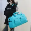 Bolsa de Viaje Deportiva para Fitness Modelo Nuevo 2024 Separación Seco y Húmedo Bolso Cruzado Portátil Gran Capacidad Bolsa de Equipaje Ligera para Hombres y Mujeres