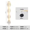 Luminária de chão saia de hula para sala de estar e quarto, luminária econômica ao lado do sofá, luminária de piso moderna, luz decorativa de ambiente simples