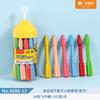 Envío Gratis Xiaoyuer 6686 Cohete Triangular Crayón Infantil Pintura Graffiti Barril de Color Crayón Sin Manchar la Mano
