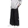 Pantalones de pana para niño Primavera y Otoño Nuevo estilo ins Hong Kong retro holgados marca de moda cordón tobillo atado pantalones deportivos bf