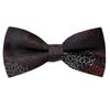 Gravata borboleta jacquard masculina para festa de casamento, noivo e padrinhos, acessórios formais, atacado em estoque