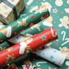 Papel de regalo para ramo de Navidad, papel de regalo de manzana para Nochebuena, papel de regalo de flores, regalo de flores, papel de regalo impermeable DIY