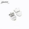 YuenZ DIY accesorios de joyería de aleación vintage colgante de búho ventas directas de fábrica 22 * 14MM D166
