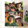 Manta Cálida Estampada de la Serie de Televisión Americana Stranger Things, Manta Espesa de Felpa, Forrada de Vellón, Producto Más Vendido, Nueva Manta de Franela en Aliexpress