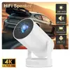 Proyector Doméstico Mini de Ultra Corto Alcance Hy300Ultra Alta Definición 4K Nuevo de Ultramar, Alto Lumen