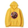 Sudadera con capucha holgada para hombre y mujer con estampado 2D de animación de jefe malvado transfronterizo 2021