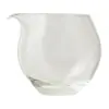 Taza de té de cristal plano hecha en fábrica, Juego de té resistente a altas temperaturas, Separador de té, Taza de té de cristal para té, Accesorios para juego de té, Dispositivo para verter té modelo nuevo