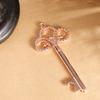 Llave de aleación estilo europeo Colgante de joyería Llave de diseño hueco retro Accesorios para llaves Moda alto sentido Llave de corona