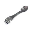 Cuchara Multifuncional para Exterior Acero Inoxidable Tenedor Cuchara Integrado Portátil Vajilla para Camping Abridor de Botellas Abridor de Latas Cuchillo y Tenedor Cuchara