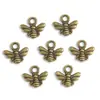 Acessórios para Joias de Liga DIY Pingente de Abelhinha Colar Pulseira Brincos Pingente Decorativo D2150