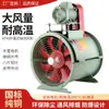 Ventilador Axial KT40 Motor Externo Industrial Remoção de Poeira à Prova de Explosão Sala de Pintura por Spray Resistente a Altas Temperaturas Ventilador de Tubo com Correia