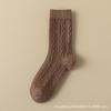 Calcetines Largos Gruesos Cálidos de Cachemir con Forro de Felpa hasta Media Pantorrilla para Mujer para Otoño e Invierno, Calcetines Calentadores de Pies para Maternidad para Mujeres