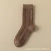 Calcetines de Lana para Mujer para Invierno, Caña Larga, Forro Polar, Engrosados, Calientes Calcetines de Maternidad, Caña Media, Calcetines Gruesos de Cachemira Holgados para Mujer, Zhuji
