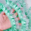 Encaje para Ropa de Cama de 4 cm Material Auxiliar Dobladillo de Falda Hecho a Mano Escote Puño Volante Tela de Poliéster Descuento Encaje Ancho