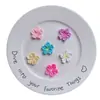 Accesorios de Resina diy Flor de Cerezo Rosa diy Accesorios de Goma Crema Material Casero para Funda de Teléfono Móvil Pegatina para Refrigerador Joyería