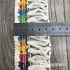 En Stock 5 cm Adorno de Encaje de Algodón con Borla Blanca para Ropa, Textiles del Hogar, Accesorios, Ribete al por Mayor, Manualidades para el Hogar