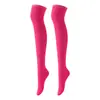 Calcetines de baile, calcetines largos de tres rayas hasta la rodilla para cosplay de mujer, calcetines altos, calcetines de mujer al por mayor, calcetines de rayas europeos y americanos