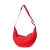 Nova Tendência Bolsa de Axila para Mulheres, Leve e Versátil, Bolsa Dumpling Uniqlo para Mulheres, Bolsa de Ombro Cruzada de Grande Capacidade