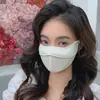 Máscara Protectora Solar de Fábrica Yiwu 3D Estéreo Protección UV UPF50+ Máscara Protectora Solar en Stock, Entrega 48H, Soporta Dropshipping