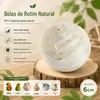 Personalizar Bola de Tongcao Natural Mais Vendida no Exterior Brinquedos para Animais de Estimação Pequenos Bolas Mastigáveis Naturais Comestíveis Artesanato de Frutas Secas