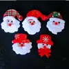 Accesorios de Navidad Accesorios para el Cabello Funda para Teléfono Móvil Pasador Diadema Broche Material de Disfraz Regalo de Navidad Muñeco de Nieve Anciano Árbol