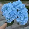 Hortênsia Francesa Simulada de 5 Cabeças, Buquê de Hortênsia Simulada, Flores de Casamento, Hortênsia de 5 Cabeças, Flores Simuladas