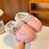 Pantuflas de Algodón para Niños 2026 Nuevas Pantuflas de Otoño e Invierno para Niños con Tacto Suave, Pantuflas Antideslizantes para Niñas, Pantuflas Cálidas de Algodón con Forro de Felpa