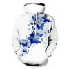 Sudadera con capucha 3D transfronteriza sudadera con capucha 3D impresa en 3D para hombre sudadera con capucha 3D con bolsillo de cuerda