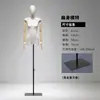 Estilo Coreano Corpo Plano Modelo Plano Adereços Manequim Feminino Vitrine Meio Corpo Mesa Loja de Roupas Suporte de Exibição de Modelo Corpo Inteiro
