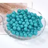Cuentas redondas de vidrio liso de porcelana, cuentas de cristal, pulsera hecha a mano para DIY, collar, materiales para ensartar, accesorios de joyería, al por mayor