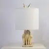 Lámpara de Mesa Moderna Simple para Mesita de Noche Lámpara de Diseño Lujo Ligero Dormitorio Estudio Casa de Huéspedes Sala Modelo Lámpara de Mesa de Mármol para Mesita de Noche
