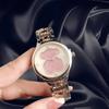 Relógio de drenagem de microcomércio Moda feminina Quartz Casual Simples Espanha TIKTOK Mesmo estilo Relógio feminino