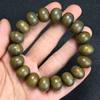 Pulseira de Contas de Ábaco de Sândalo Verde Natural Argentino para Homens e Mulheres, Contas de Meditação, Contas de Oração de Círculo Único de Sândalo, Atacado em Estoque