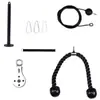 Polea Cruzada X-Piece Fitness DIY Cuerda de Polea Fuerza de Brazos Tríceps Polea Cable Accesorio Kit de Fitness