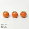 Pulseira Colar de Contas Cerâmicas com Esmalte de Flor Estilo Chinês Contas Soltas Acessórios para Joias DIY Materiais Pulseiras Feitas à Mão Contas Contas