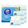 Papel de Seda Vinda 3 Capas 100 Hojas 8 Paquetes de Pañuelos Faciales Desechables para Uso Doméstico Paquete Económico Pañuelos Faciales Desechables