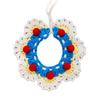 Bufanda Blanca Nieve de Lana Tejida a Mano para Gato y Perro Toalla de Saliva Bufanda Linda para Mascota Accesorios para Fotos