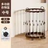Cesta de Mimbre para Ropa Sucia, de Alta Gama y Elegante, Cesta de Lavandería para el Hogar de Lujo Ligero con Tacto Premium
