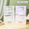 Bolsa de regalo horizontal de dibujos animados nueva, tamaño múltiple, grande, pequeña, bolsa de almacenamiento de regalos, bolsa tote, bolsa de papel de dibujos animados para estudiantes