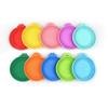 Vendas Diretas da Fábrica Silicone Macio Universal Selado Armazenamento Silicone Tampa de Lata para Animais de Estimação Tigela para Alimentação Lenta