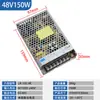 Suministro Transfronterizo de Fuente de Alimentación Conmutada Lrs 150W Tira de Luz LED Ultradelgada Monitoreo de Seguridad Transformador Controlador 12V24V